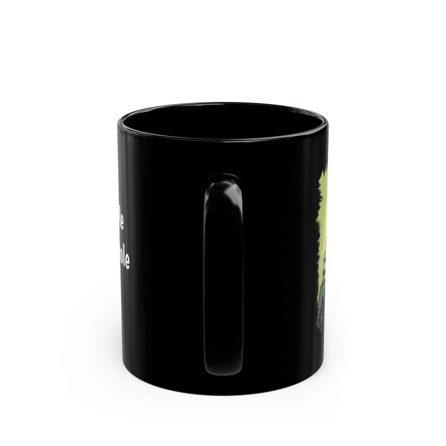 Frankenstein Coffee Mug - Coffee Makes me less of an Asshole, Perfect Gift for Coffee Lovers, Halloween, Quirky Kitchen Decor, Dark Humor Mug